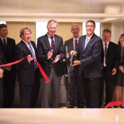 Ribbon cutting
